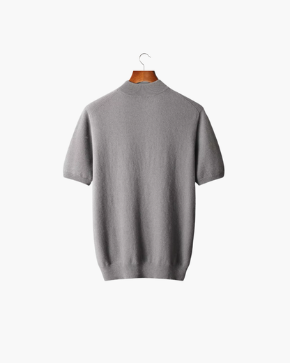 Zalecta | Timeless Mock Neck Shirt