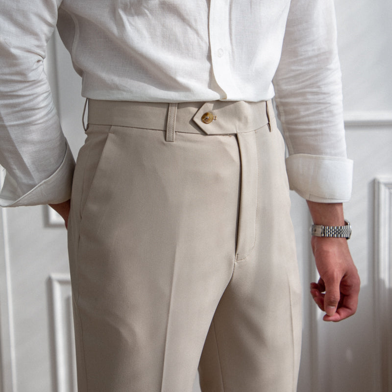 Easy-Iron Sanremo Straight Trousers