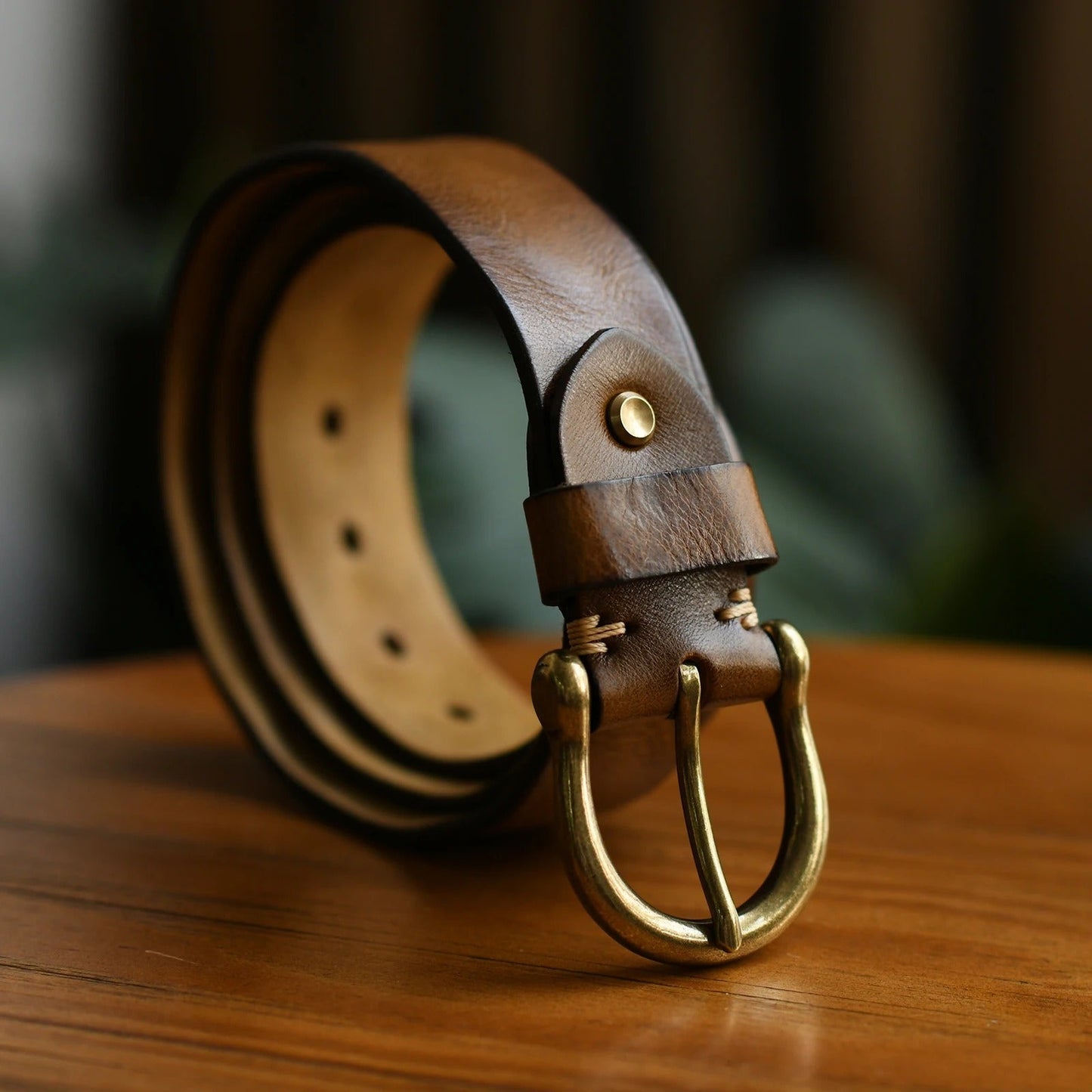 100% Cowhide Leather Belt Harrison