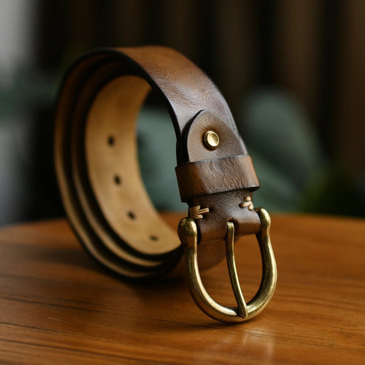 100% Cowhide Leather Belt Harrison