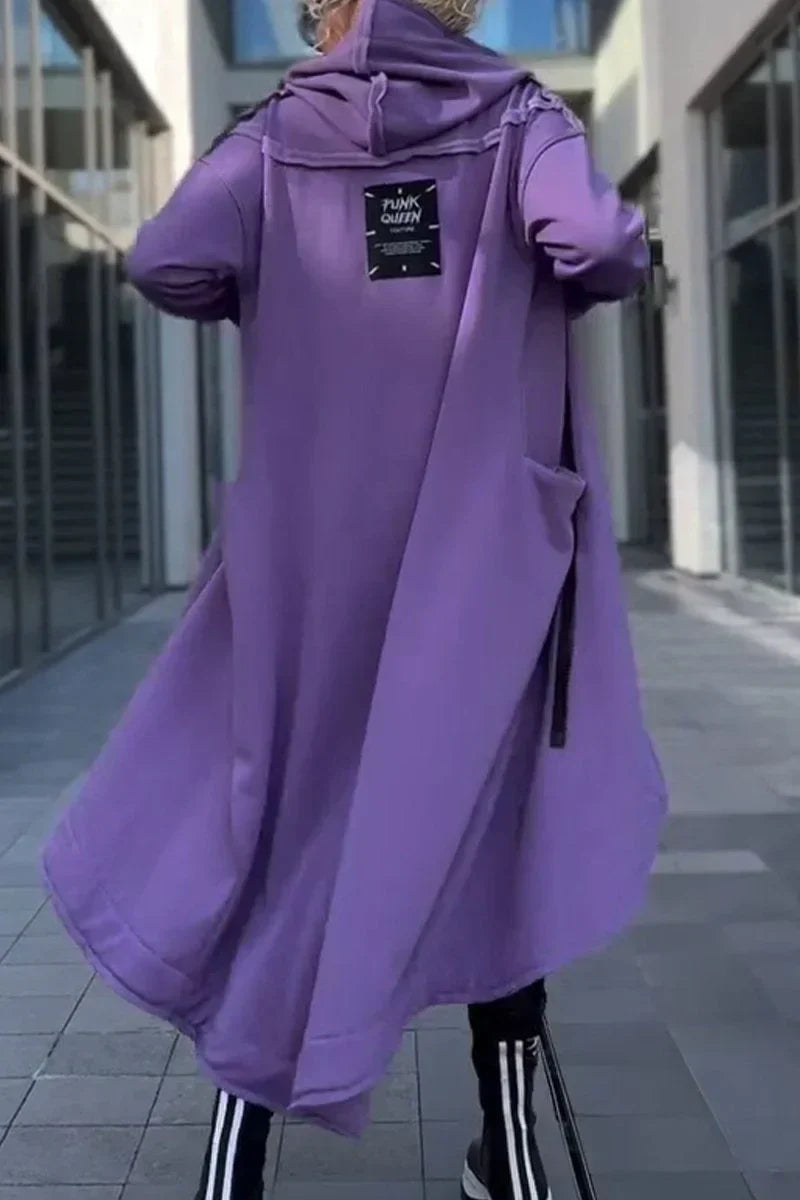 MANA™ | LONG HOODIE WITH ZIP IN LIGHTWEIGHT AND BREATHABLE FABRIC