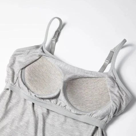 Cetestia™ | Relaxed Beach Tank Top with Integrated Bra