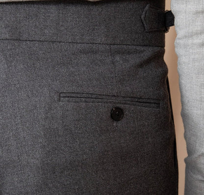 Gstaad Double Pleat Trousers Straight Cut