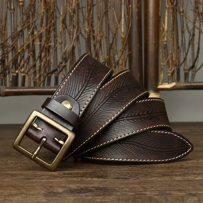 Pure Cowhide Leather Belt