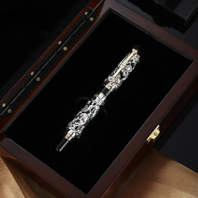 Black / Silver / Medium (1.0 mm) / No Box