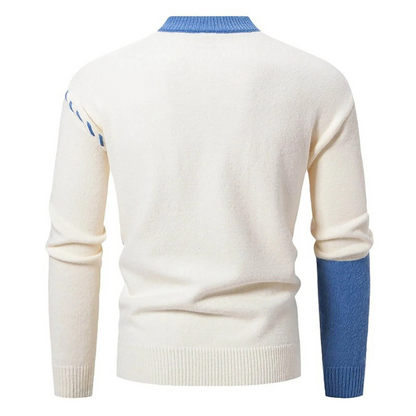 Éric - Elegant High Neck Jumper for Men