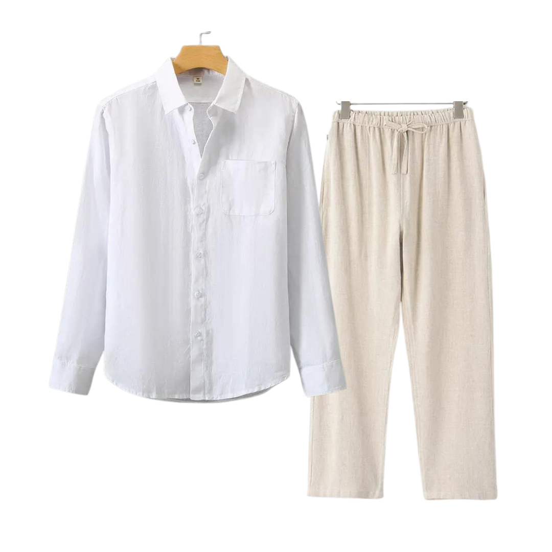 Aulier™ Linen Set (Long Sleeves)