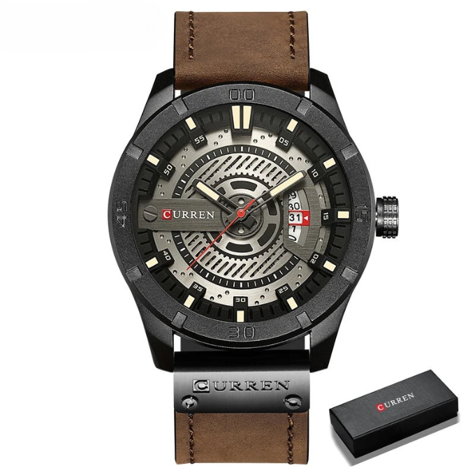Curren Leather Watch