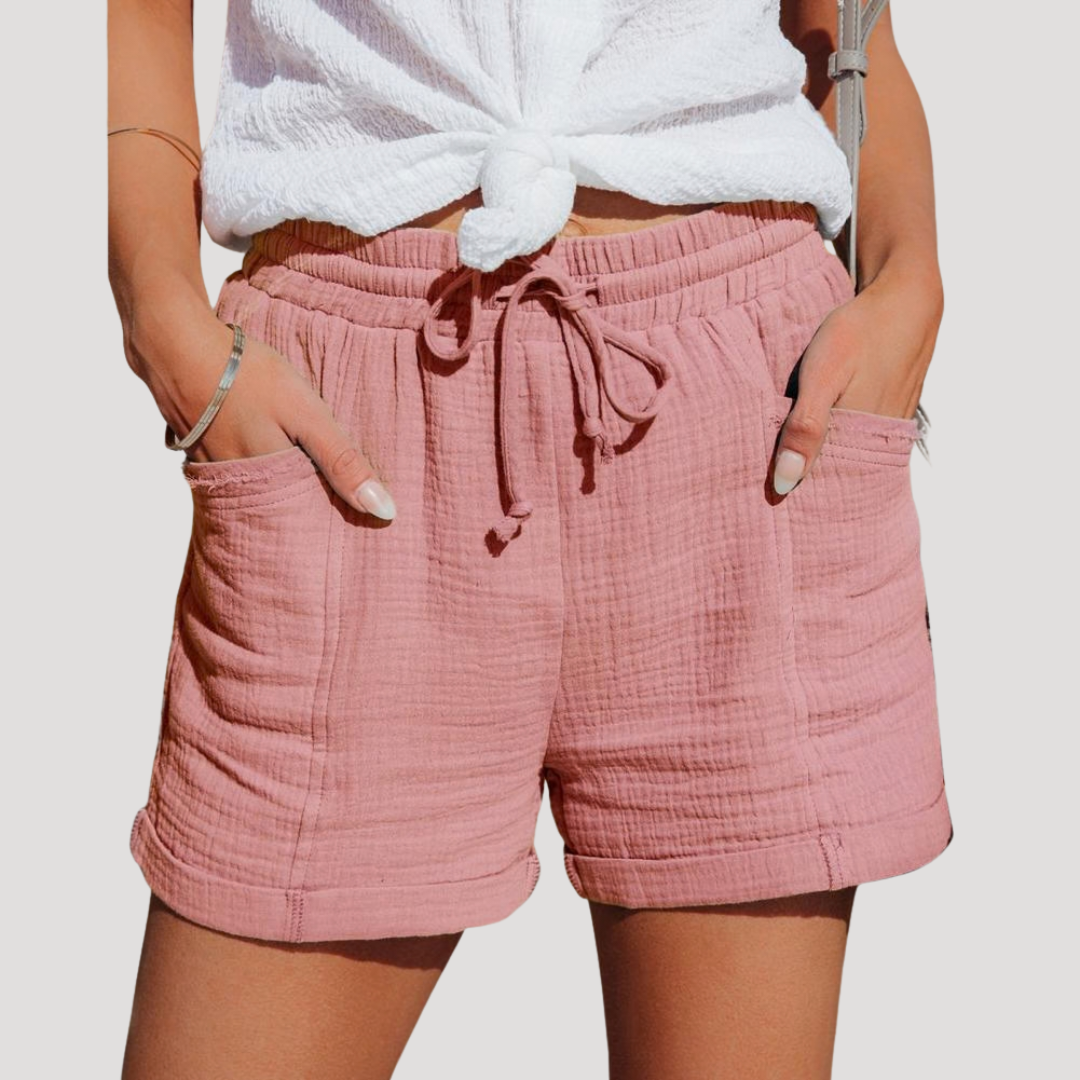 Women’s Linen Casual Summer Shorts
