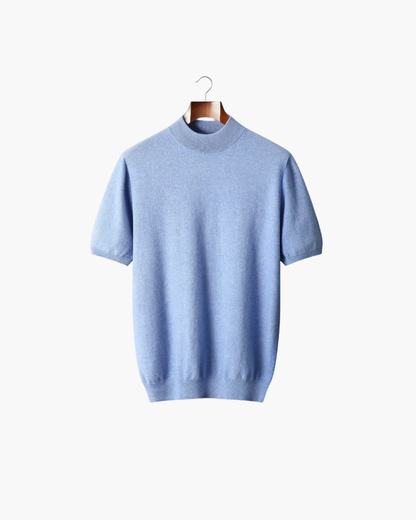 Zalecta | Timeless Mock Neck Shirt