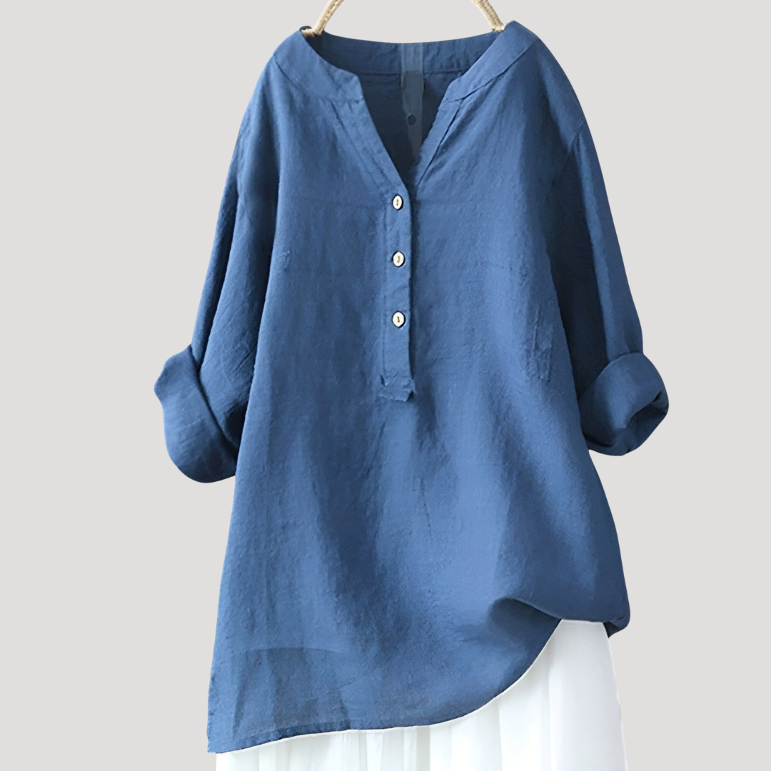 Women's Loose Fit Longline Tunic Top