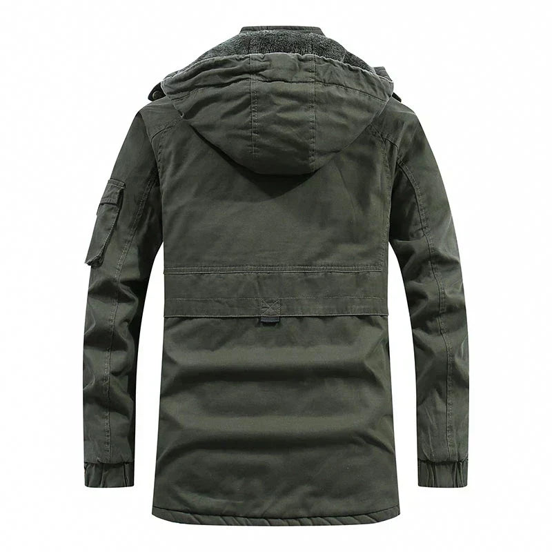 Flavie - Warm Fleece Jacket with Removable Hood