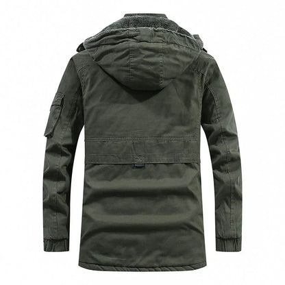 Flavie - Warm Fleece Jacket with Removable Hood