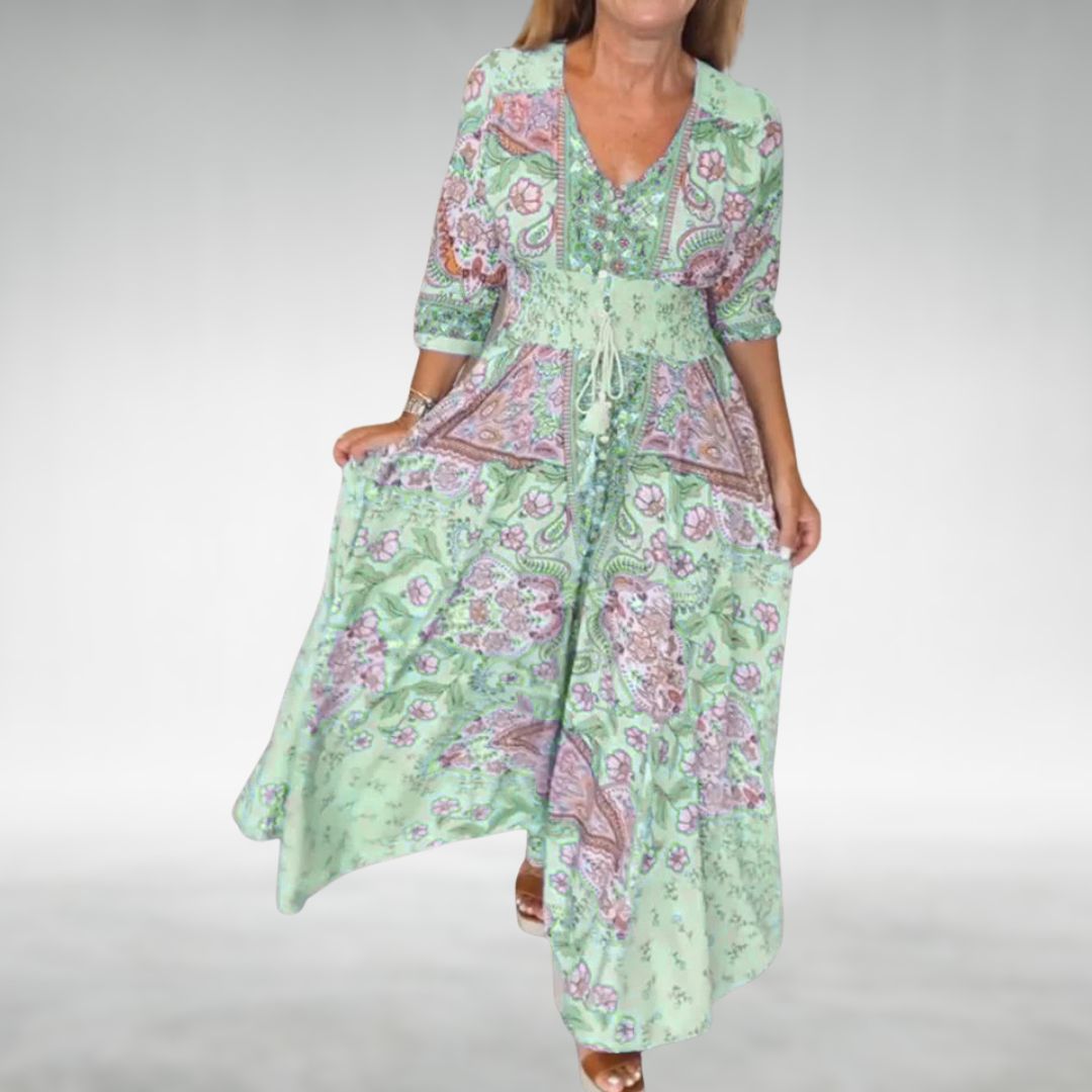 Rachelle - Bohemian Maxi Dress