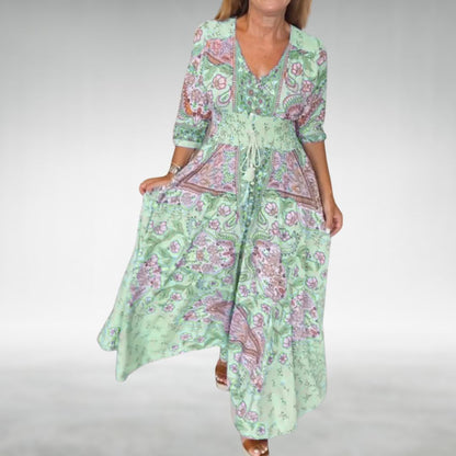 Rachelle - Bohemian Maxi Dress