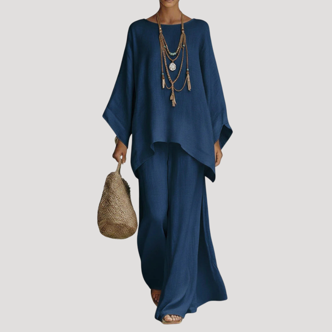 Women’s Relaxed Co Ord Wide Leg Set