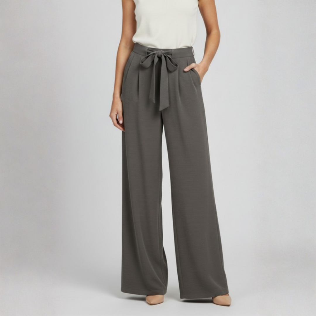 Women’s High Waist Wide Leg Palazzo Trousers