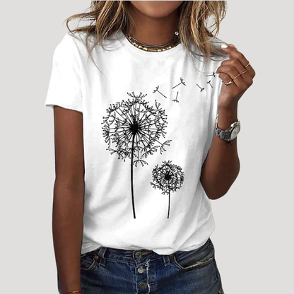 Women’s Dandelion Graphic T-Shirt