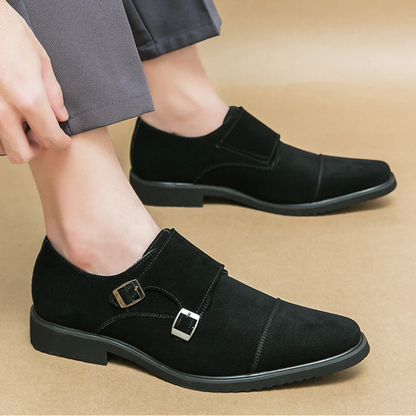 The Suede Monk Strap Shoe