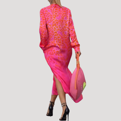 Women’s Printed Casual Summer Midi Dress