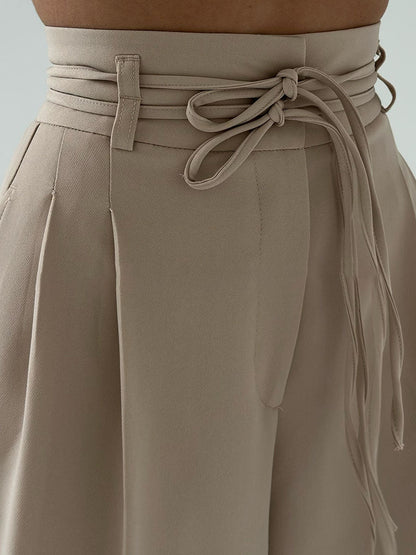 Briseis - Wide High-Waisted Trousers