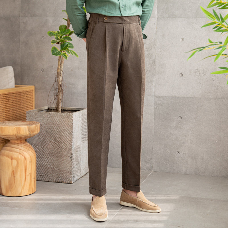 Soft Velvet Trousers Corniglia