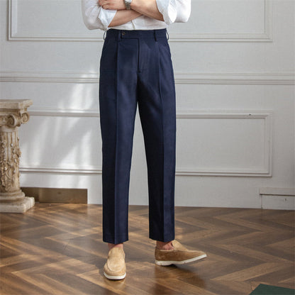 Single Pleat Trousers Senequier