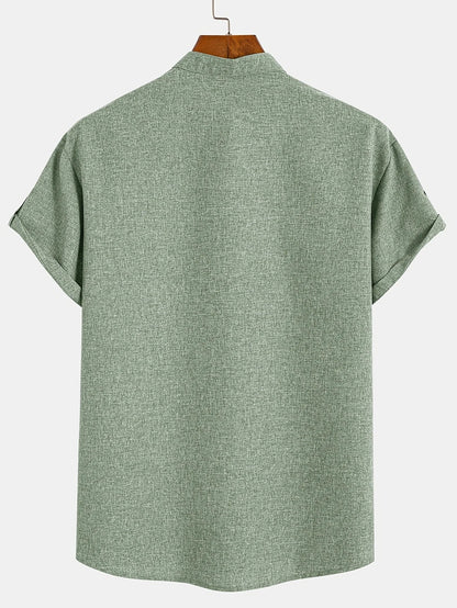 Zalecta | Modern Polo with Stand-Up Collar