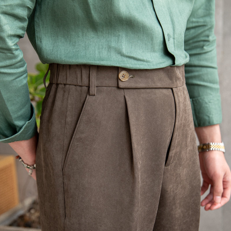 Soft Velvet Trousers Corniglia