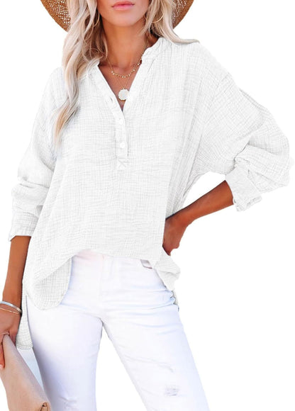 Vicky | Casual Button-Up Blouse