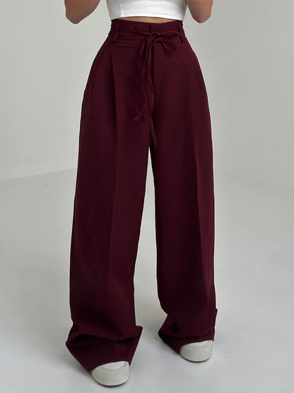 Briseis - Wide High-Waisted Trousers
