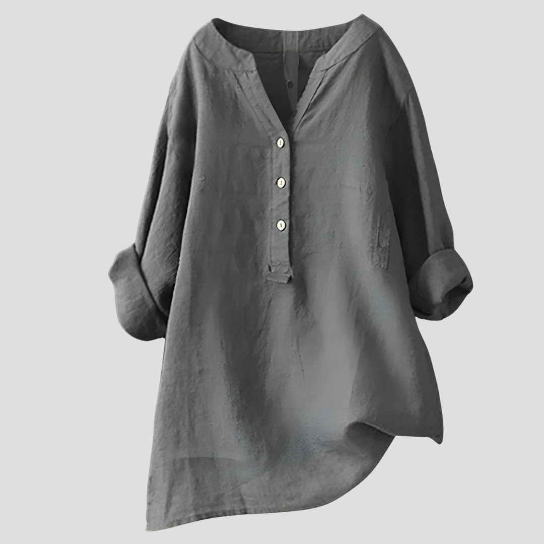 Women's Loose Fit Longline Tunic Top