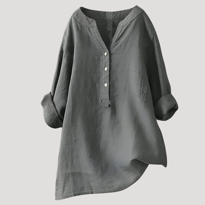 Women's Loose Fit Longline Tunic Top