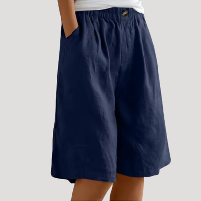 Women’s Elastic Waist Comfort Shorts