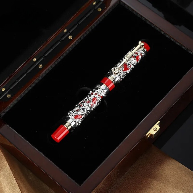 Red / Silver / Medium (1.0 mm) / No Box