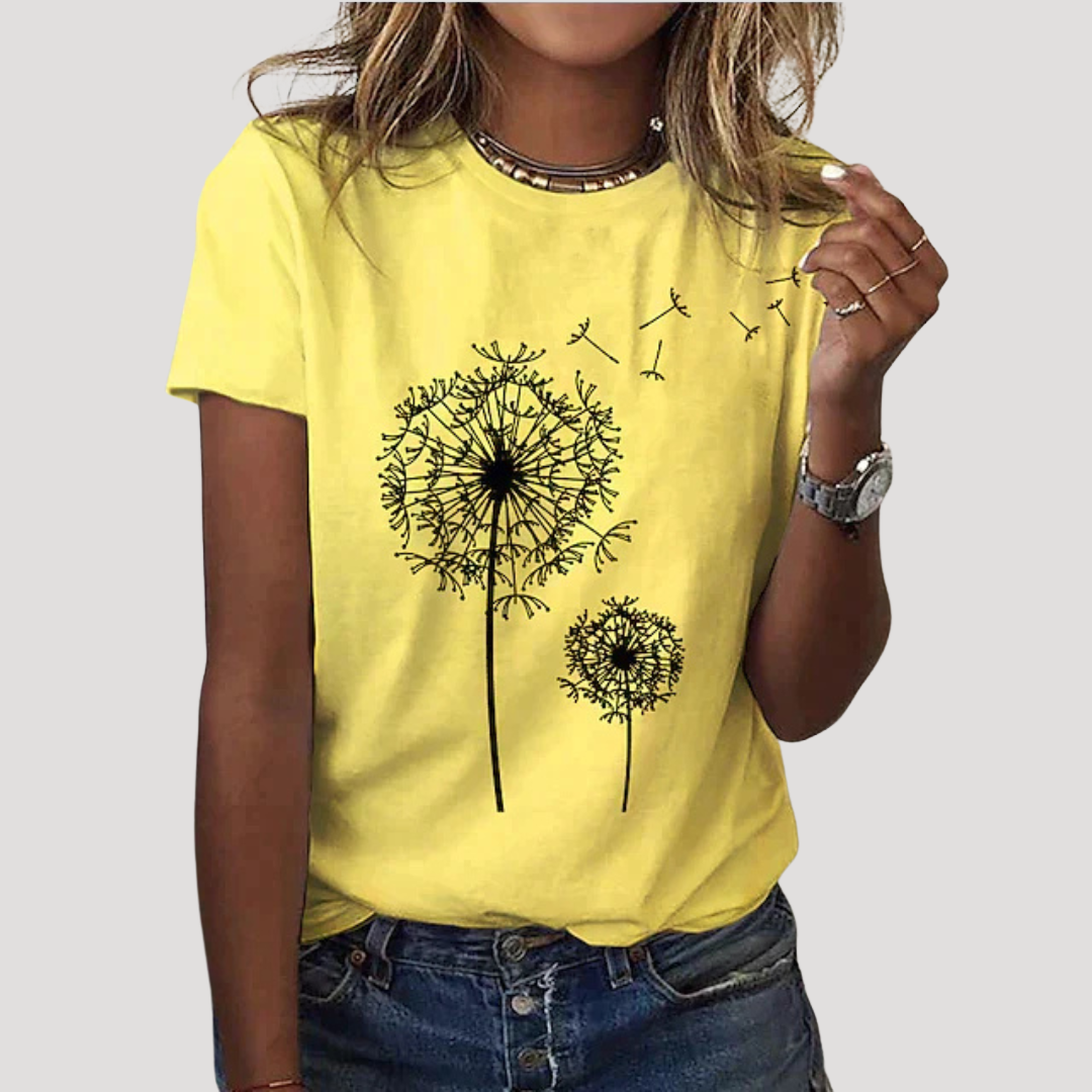 Women’s Dandelion Graphic T-Shirt