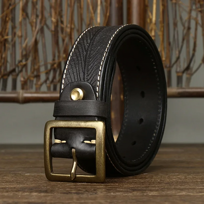 Pure Cowhide Leather Belt