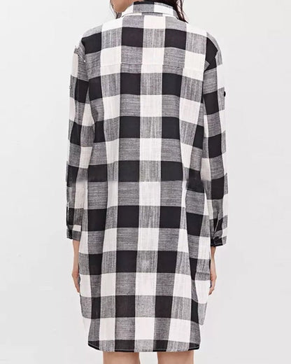 Ingrid | Floating Check Shirt