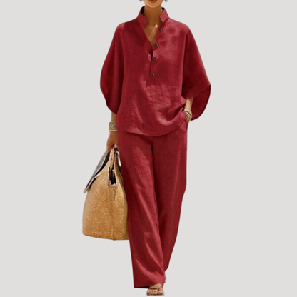 Women’s Chic Summer Co Ord Trouser Set