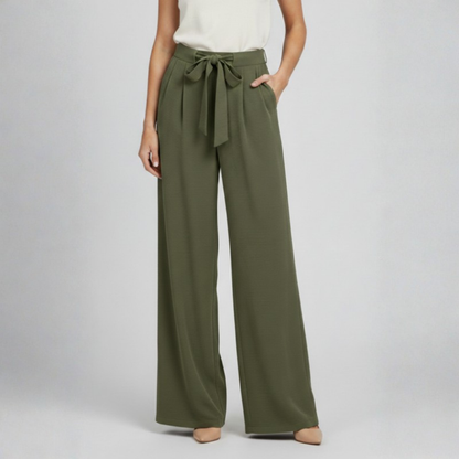 Women’s High Waist Wide Leg Palazzo Trousers