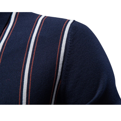 Enrico | Refined Zip Polo