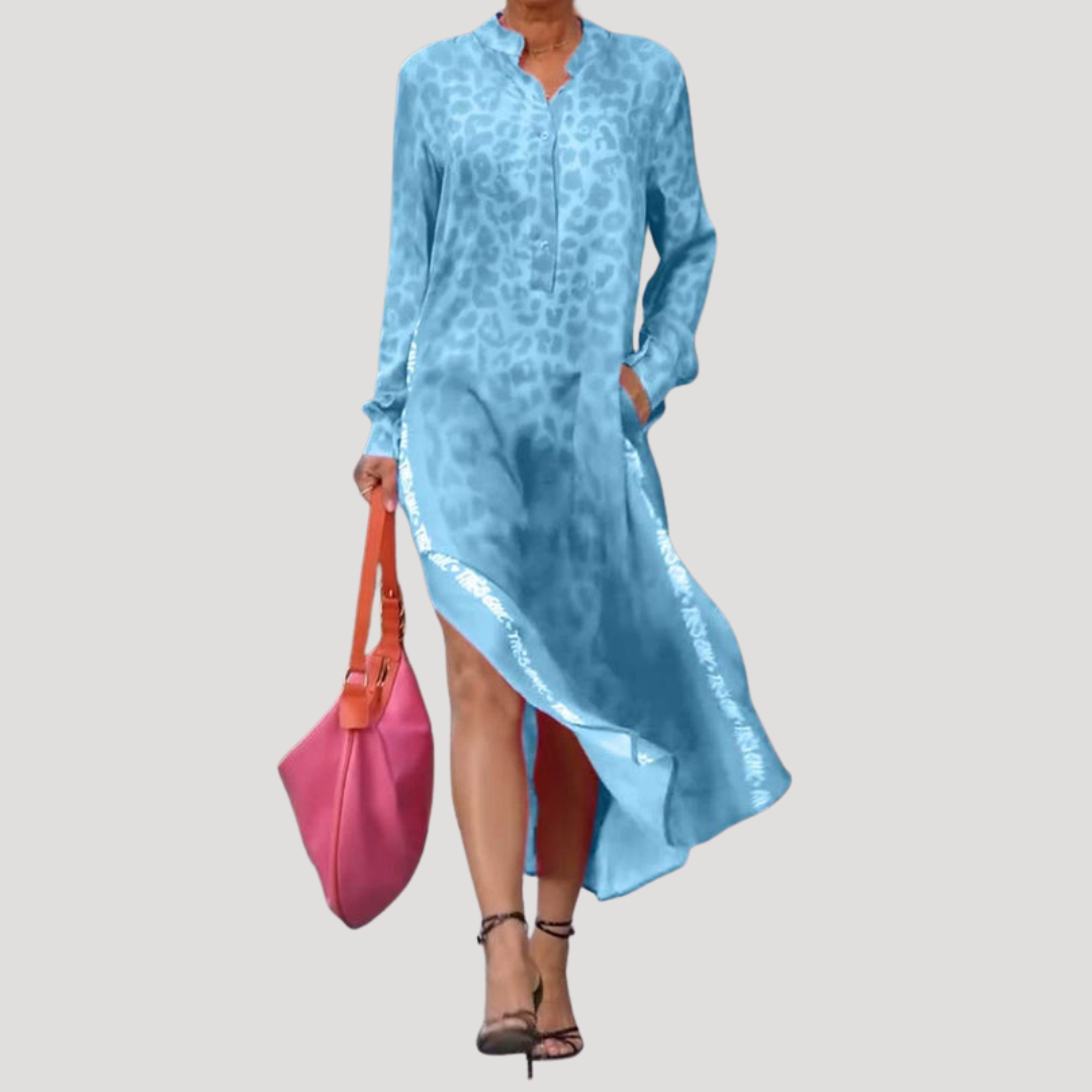 Women’s Printed Casual Summer Midi Dress