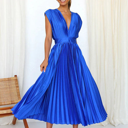 Élise™ | Pleated Midi Dress