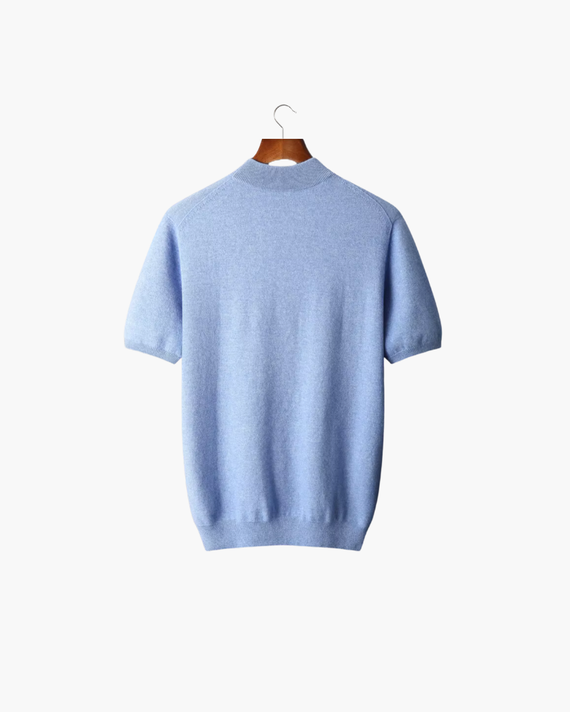 Zalecta | Timeless Mock Neck Shirt