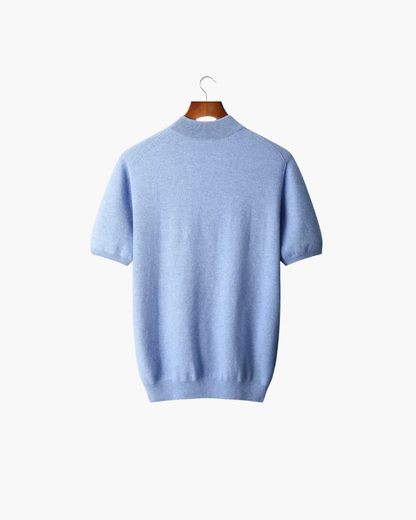 Zalecta | Timeless Mock Neck Shirt