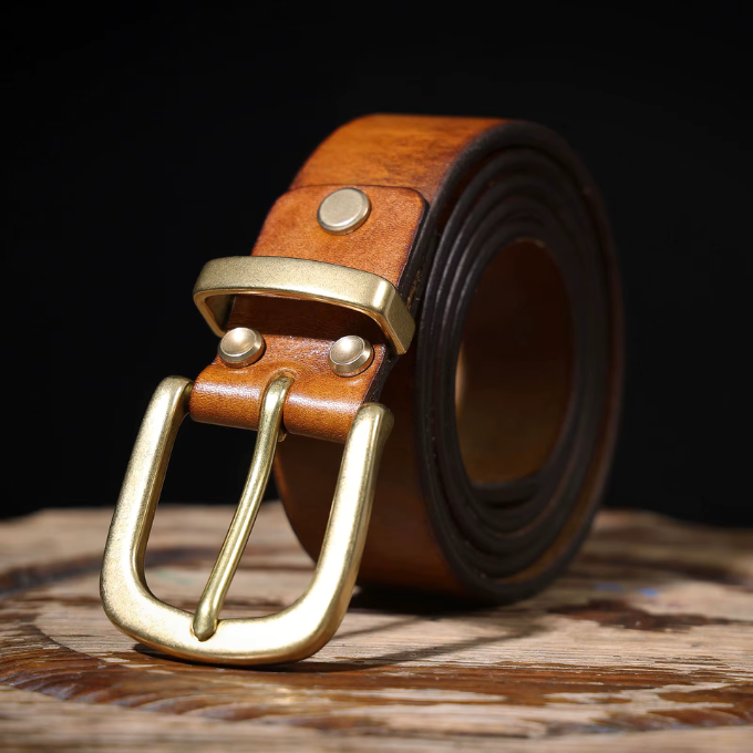 Harlan Full Grain Leather Belt