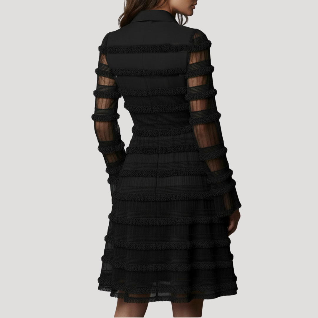 Women’s Elegant Lace Party Mini Dress