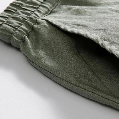 Paris™ - Linen Trousers (Straight Cut)