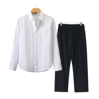 Aulier™ Linen Set (Long Sleeves)