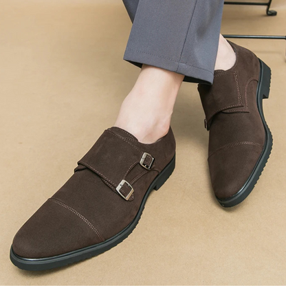 The Suede Monk Strap Shoe